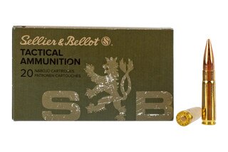 Sellier &amp; Bellot 300 Blackout 147gr Full Metal Jacket Ammo - Box of 20